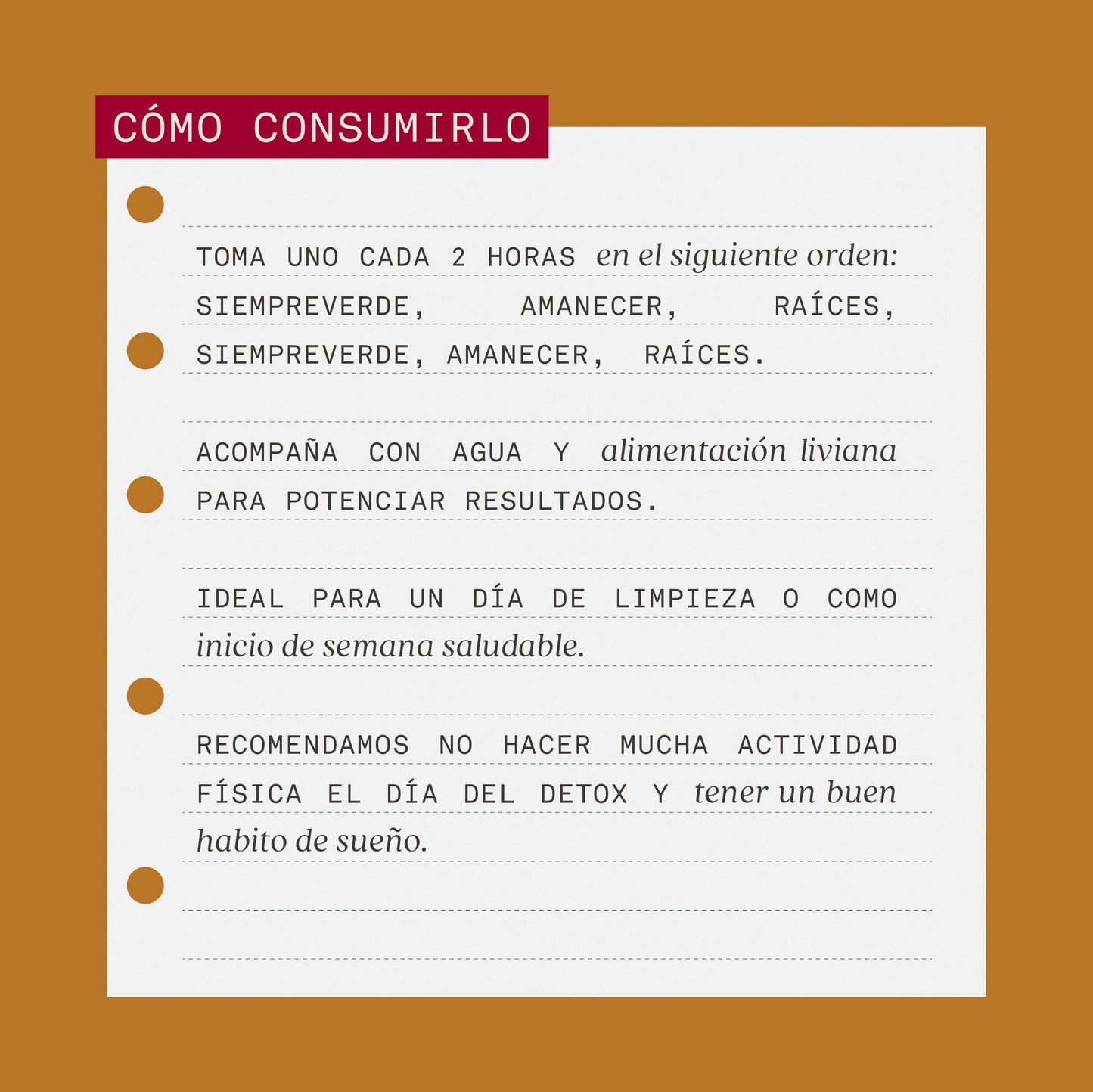 PLAN DETOX PRINCIPIANTES